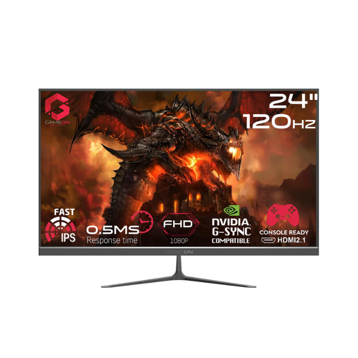 GAMEON GOES24FHD120IPS Essential Series 23.8" FHD, 120Hz, 0.5ms Fast